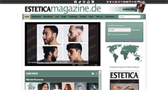 Desktop Screenshot of esteticamagazine.de